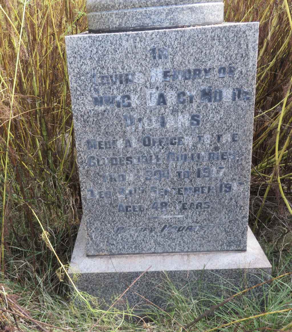 Wolwehoek grave Williams